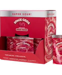 SPACE GODS SPACE HEADS 310MG MICRODOSE SOUR GUMMIES WATERMELON 30